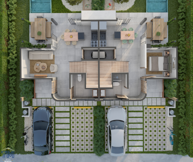 Villas duplex en Vista Cana