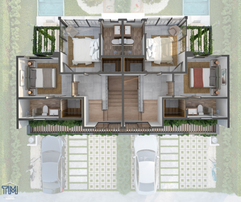Villas duplex en Vista Cana