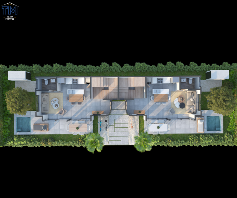 Villas duplex en Vista Cana