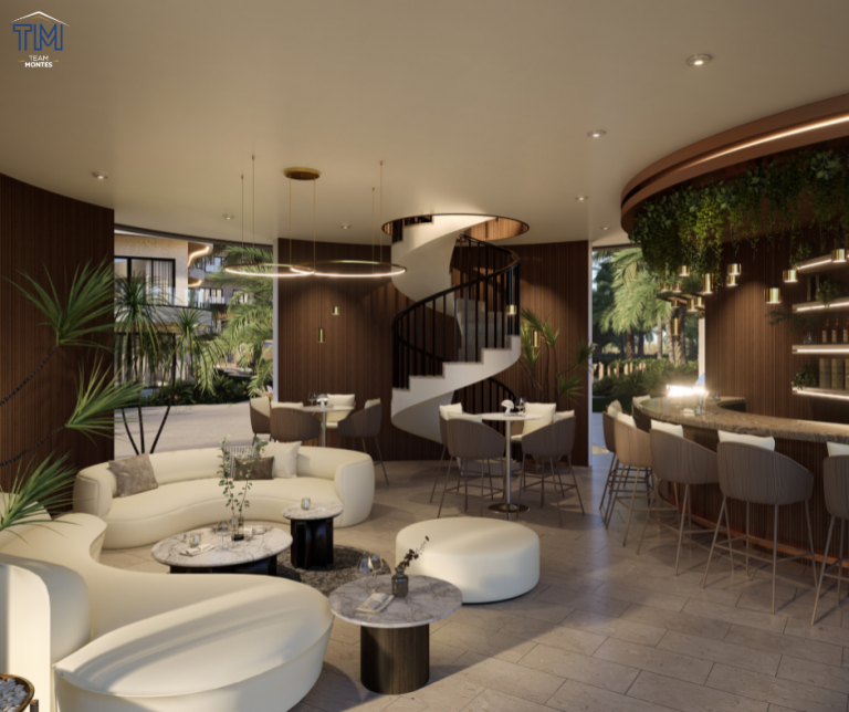 Apartamentos en Cap Cana con vistas al lago