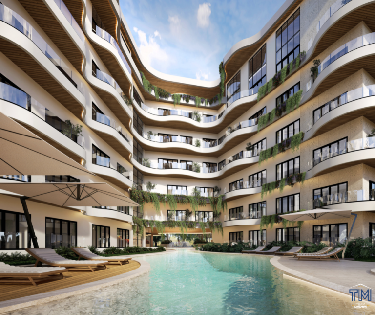 Apartamentos en Cap Cana con vistas al lago