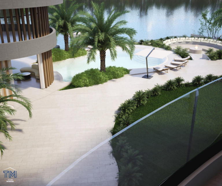 Apartamentos en Cap Cana con vistas al lago